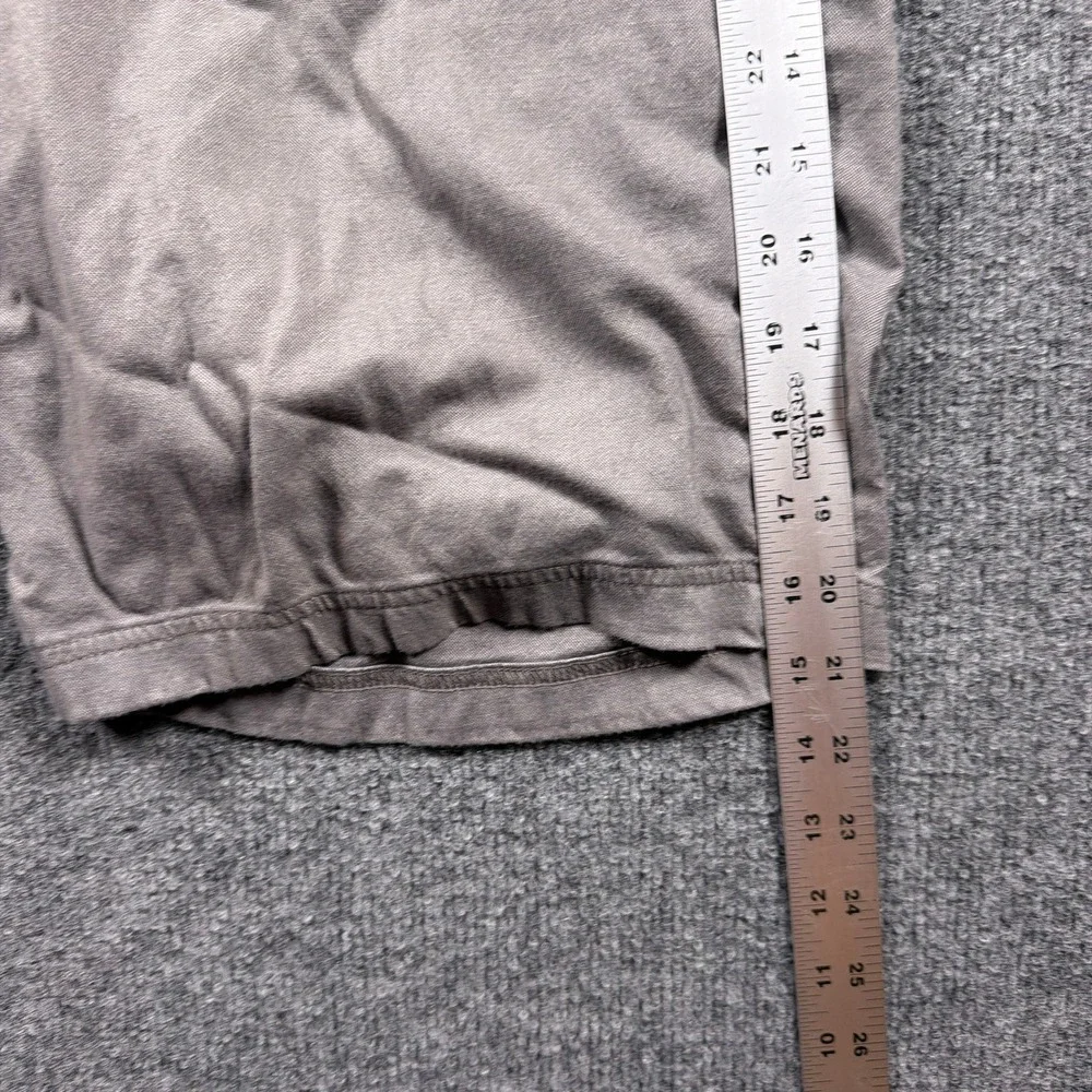 Lululemon Commission Shorts Mens 34 Gray Cotton Blend Stretch Chino 10